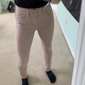 American Eagle Pink High-Rise jeggings